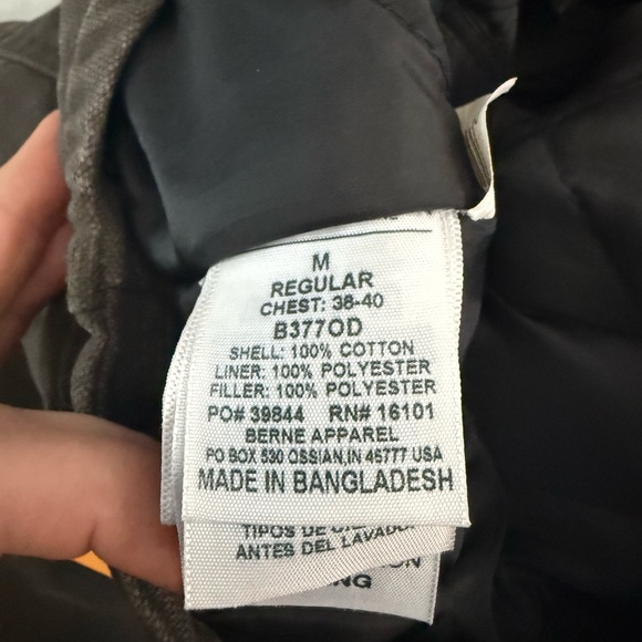 Like New! MOVING! EVYTHNG MUsT GO! Berne Men Insulated Washed Duck Bibs Overall - Picture 16 of 16